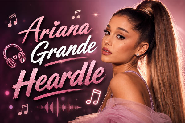 Ariana Grande Heardle gameplay screenshot