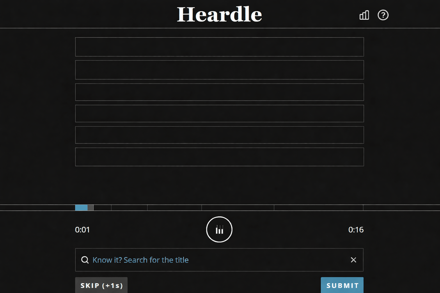 Listen to the first snippet