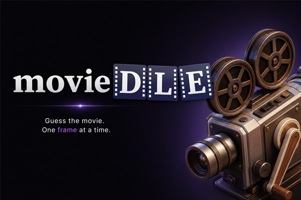 Moviedle gameplay screenshot